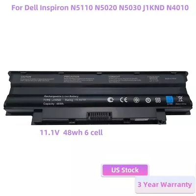 ✅Battery For Dell Vostro 1440 1450 1540 1550 2420 2520 3450 3550 3555 3750 N4010 • $11.79