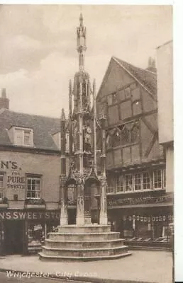 Hampshire Postcard - Winchester - City Cross - Ref 9316A • £2.10