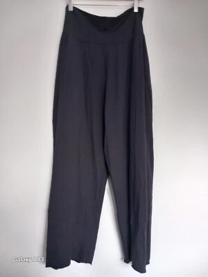 £24.99 • Buy Oska Heavy Navy High Waist Trousers Size 3
