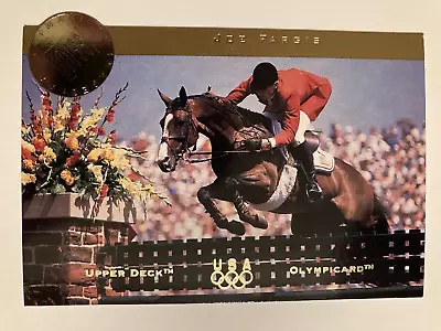 1996 Upper Deck U.S. Olympic Champions Joe Fargis Insert Card M16 • $1.99