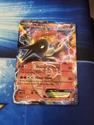 Pokémon TCG Moltres-EX Black And White Plasma Storm  14/135 Holo Holo Rare EX • $6.99