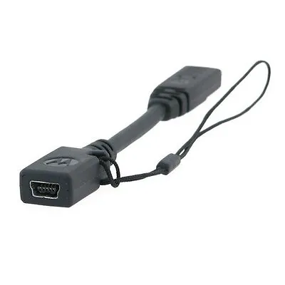 Motorola RAZR2 V8 V9 Q9 V9m Q9h EMU Micro USB Convert Adapter Cable SKN6252A OEM • $8.39