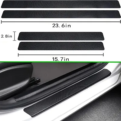 Accessories Parts Family Car Stickers Carbon Fiber Stickes Scuff Cover Universal • $16.99