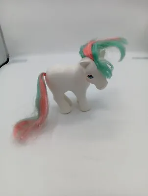 Vintage RARE MLP My Little Pony White Estrela BRAZIL Escoses (Shy Pose Gusty)  • $372