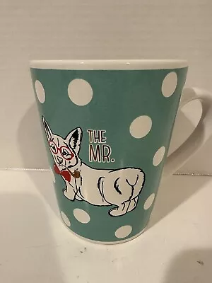 American Atelier  THE MR  Corgi Dog With Bow Tie Coffee Mug 16 Oz. • $10