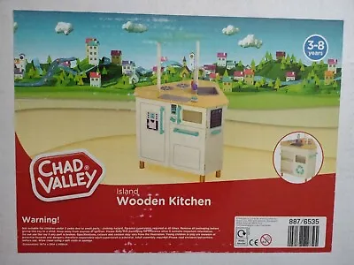 Chad Valley Wooden Triangle Island Play Kitchen New Boxed Unused • £59.96