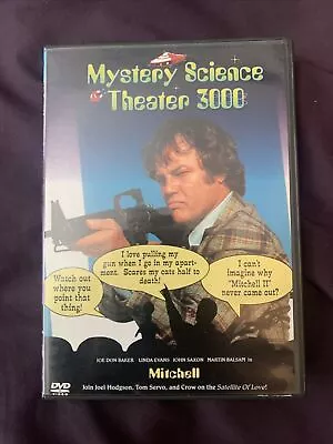 Mystery Science Theater 3000: Mitchell (DVD 2001 MST3K) Sticker Tested & Works • $7