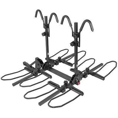 CD 2  Hitch Platform Style Carrier 4 Bike Rack For 20 -29  MTB 700C Road Bikes  • $279.99