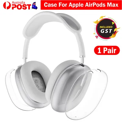 $9.72 • Buy Silicone Clear Case Protective Sleeves Cover For Apple AirPods Max Headphone