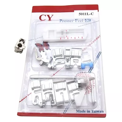 11PCS Presser Feet Set & Adapter FOR BERNINA New Style Aurora 440QE450570QE • $16.99