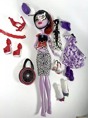 Monster High Doll Skulltimate Roller Maze Skating Operetta Accessories Lot • $48