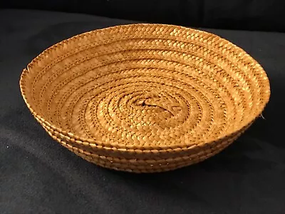 6 Pcs Straw Woven  Basket Dish Trivet 7” • $29