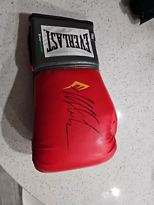 Mike Tyson Autographed Red EverfreshBoxing Glove *right • $100