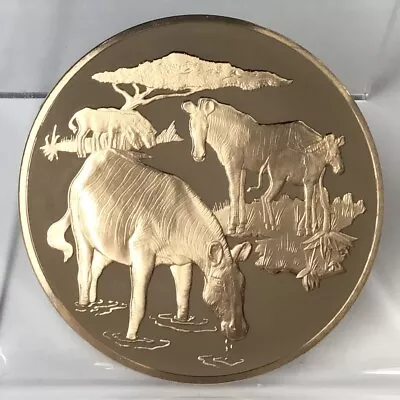 East African Wild Life Society Grévy’s Zebras Bronze Medal # • $10