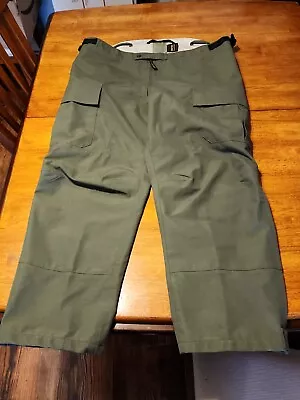 Gore-Tex Nomex Waterproof Outershell Military  4631–04-13 Large Trousers MCPS • $45