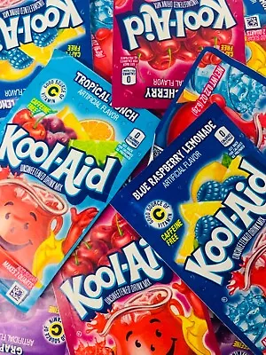 £6.49 • Buy Kool Aid Singles To Go Sachets 🇺🇸 10 SACHET MIX YOU PICK 🌟 FREE UK POSTAGE🌟