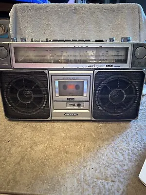 Sanyo M9975 Vintage Boombox Ghettoblaster 80s Stereo Radio-partially Works • $186.75