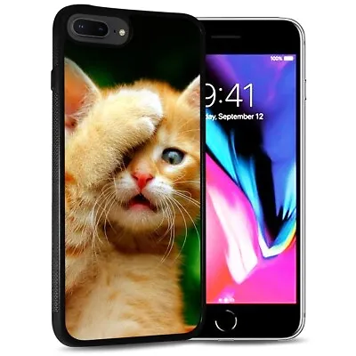 ( For IPhone 8 Plus ) Back Case Cover AJ12425 Cute Kitten Cat • $9.99