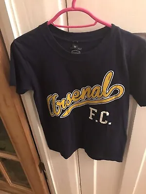 Arsenal Young Guns T Shirt Age 6-7 • £5