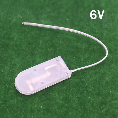 £1.74 • Buy CR2032 6V Button Coin Cell Battery Holder Case Box Switched Plastic Transparent
