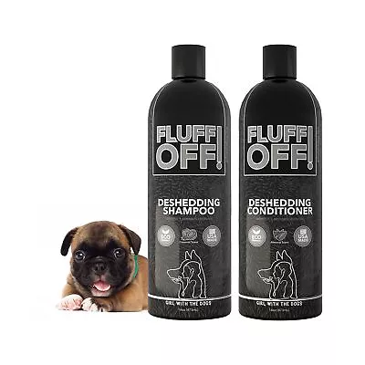 Fluff Off! By Girl With The Dogs Natural Deshedding Dog & Cat Shampoo And Co... • $53.86