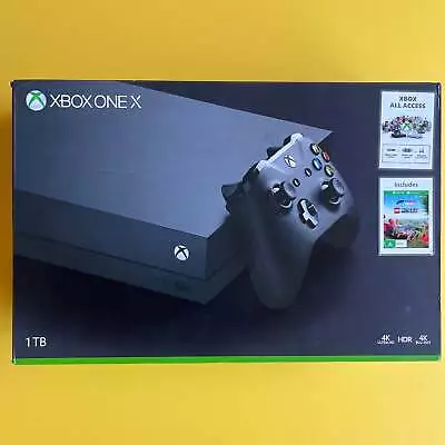 Xbox One - Console X - 1TB - Black • $299