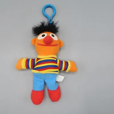 Tyco Sesame Street Ernie Bag Backpack Clip Keychain Hanger 6 Inch • $5.22