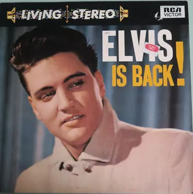 Elvis Presley Is Back Living Stereo German Issue 12'' Vinyl Lp 1979 KING OF ROCK • $19.99