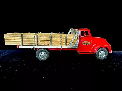 VINTAGE TONKA 1956 #0850 Lumber Truck With Original Load And Chains • $400