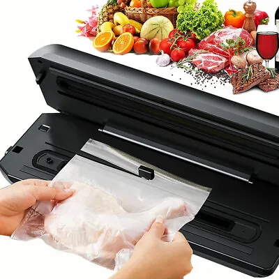$29.58 • Buy Commercial Vacuum Sealer Machine Seal A Meal Food Saver System With Free Bags