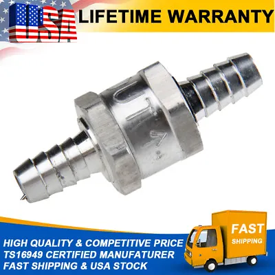 3/8  Fuel Line One Way Non-Return Aluminium 10mm Check Valve Petrol Diesel Gas • $6.99