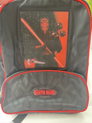 £5 • Buy Star Wars Darth Maul 3 D Jedi  Sport Backpack School Bag