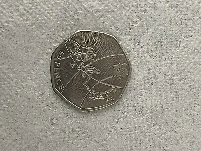 2011 Olympic 50p Coins Basketball • £1000