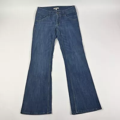 CAbi Jeans Boot Cut Womens Size 4 Blue Dark Wash Stretch • $15.99