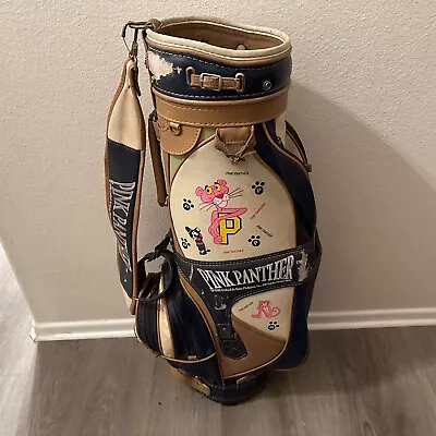 Vintage Pink Panther 1995 Golf Club Bag Rare - Unique Cartoon - United Artists • $169.99