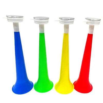Cheer Plastic Horn Football Game Fans Cheerleading Props Vuvuzela Kid Trumpet • $2.24