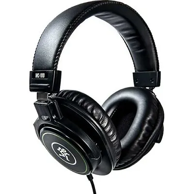 $31.99 • Buy Mackie MC-100 Closed-Back, Over-Ear Headphones