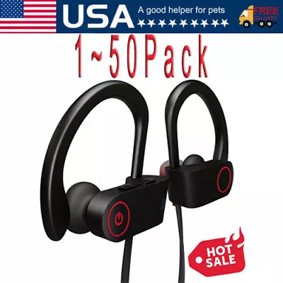 Waterproof Bluetooth 5.0 Stereo Sport Wireless Headphones In Ear Headset Lot USA • $28.79