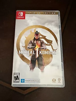 Mortal Kombat 1 Premium Edition - Nintendo Switch - Codes Unused • $79.99