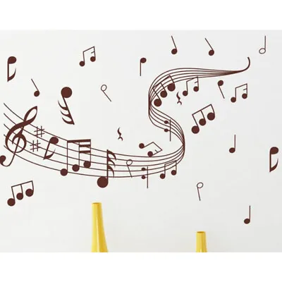 Music Note Wall Sticker DIY Wallpaper Home Wall Decoration Removable Sticker • $9.14
