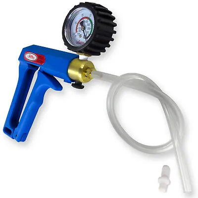 $45.99 • Buy Vacuum Pump LeLuv MAXI Blue Handle With Protected Gauge And Clear Hose & Fitting