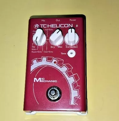 TC HELICON Mic Mechanic Vocal Effects Pedal From Japan • $192