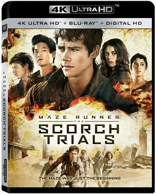 Maze Runner: The Scorch Trials - 4K Ultra HD / Blu-Ray - USED • $19.99