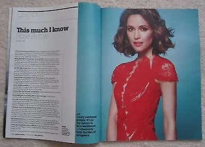 Rose Byrne – Observer Magazine – 20 July 2014  • £3