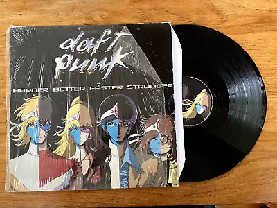 Daft Punk Harder Better Faster Stronger 2001 Vinyl Record House • £30