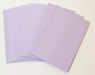 A6 Blank Lilac Purple Cards X12 And C6 Envelopes X12 Cardmaking - 24pk  220gsm • $9.95