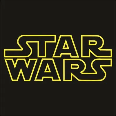 Star Wars Logo Force Jedi Sticker Vinyl Decal Car Window Usa Made  • $3.74