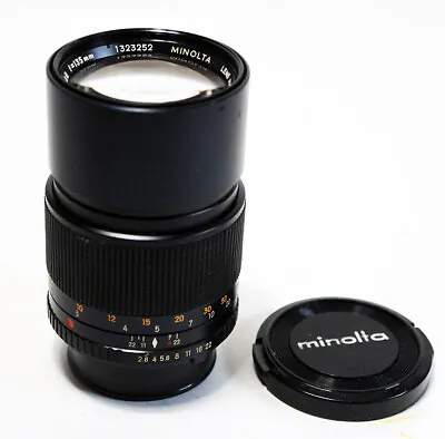 Minolta MC  CELTIC 135mm F2.8 - Manual Focus SLR Film Camera Lens-AS IS • $17.99