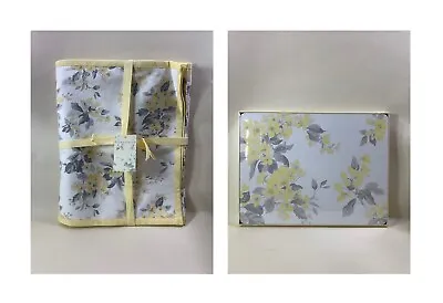 Laura Ashley Apple Blossom Sunshine Table Runner And 4 Table Place Mats   • £29.99