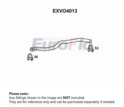 Exhaust Pipe Fits VOLVO 240 P24 P245 2.1 80 To 84 EuroFlo Quality Guaranteed • $26.23